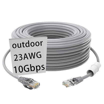 cat 6 ethernet cable 25 ft Heavy Duty Internet cable CAT5e/CAT6 rate higher by GWFIBER