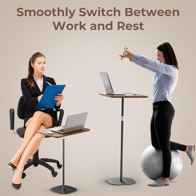 Portable Laptop Floor Stand, Bedside/Sofa Table - Image 2