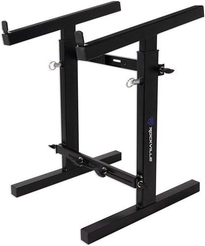 Rockville RXS20 Portable Mixer Stand 300 lbs Capacity, Adjustable Height 24-36in - Image 5