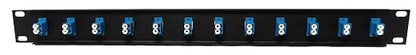 12 Port LC Fiber Optic Cable Patch Panel Singlemode 19" - Image 3