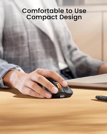 ProtoArc Bluetooth Wireless Mouse, USB C Mouse, EM15 Rechargeable Compact - Image 7