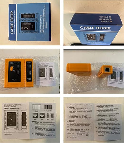iMBAPrice NT-468 Network LAN Cable Tester, 5 Pack | RJ45, UTP Wire Continuity - Image 6