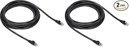 Amazon Basics RJ45 Cat 6 Ethernet Patch Internet Network Cable, 10Gbps by AmazonBasics