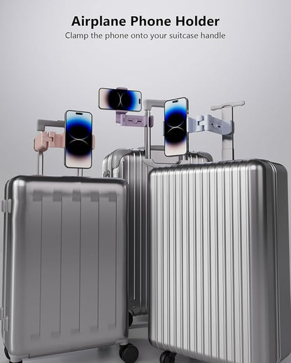 MiiKARE Travel Essentials Airplane Phone Holder, Universal Handsfree Phone Mount - Image 7