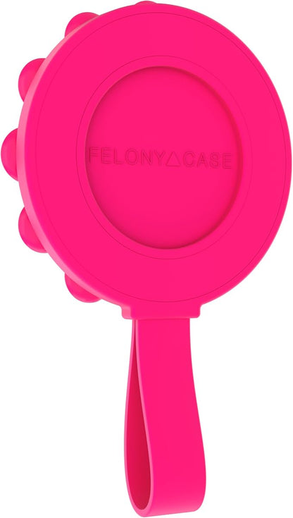 FELONY CASE - Neon Pink Magnetic Suction Cup Phone Mount and Grip – Strong - Image 9