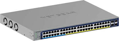 NETGEAR 52-Port Ultra60 PoE Gigabit Ethernet Smart Switch- Managed, by NETGEAR