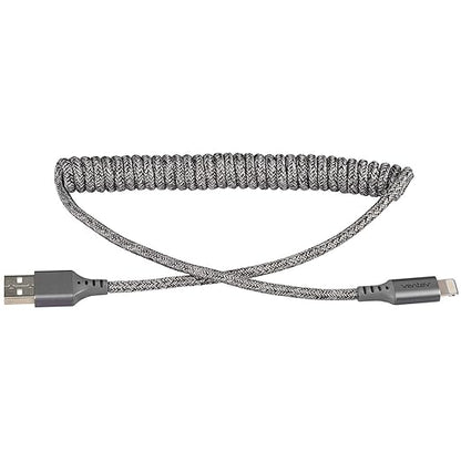 Ventev Helix 14 in Expandable iPhone Cable | Fast Charging USB-A to Lightning by VENTEV