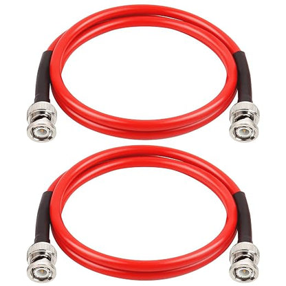 MOOKEERF BNC Male to Male Coaxial Cable 50 Ohm Ultra Low Loss RG8X by MOOKEERF