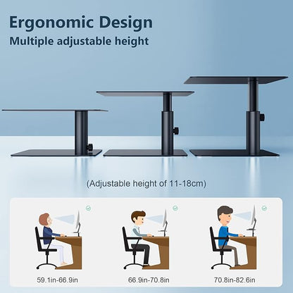Nillkin Monitor Stand for Desk, Adjustable Height Computer Monitor Stand - Image 3
