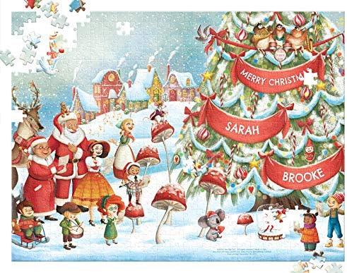My Very Own™ Christmas Personalized Puzzle - 500 Pieces by ISeeMePersonalizedChildrensBooks