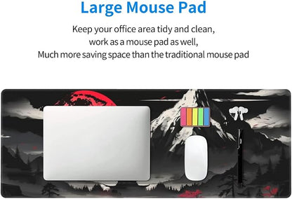Extended Gaming Mouse Pad, Large Desk Mat XL Anime Mouse Pad Waterproof - Image 6