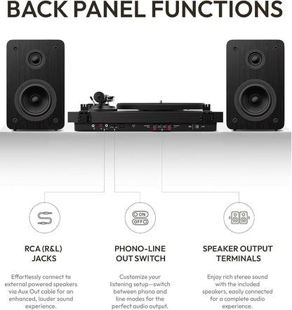SoulBox S1 Vinyl Record Player - Image 7