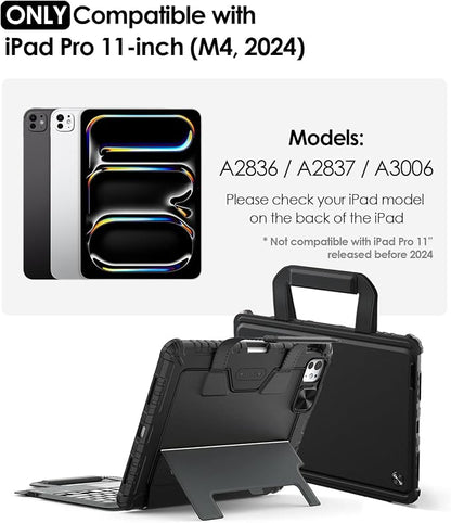 Nillkin Carry Go Keyboard Case for iPad Pro 11 inch 2024 - Image 2
