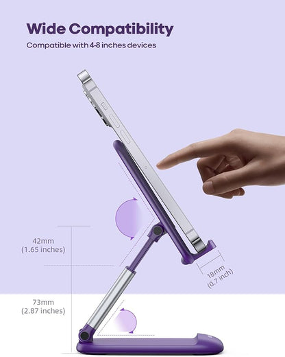 Lamicall Purple Phone Stand for Desk - Image 5