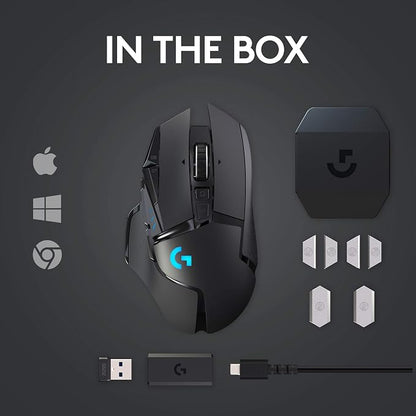 Logitech G502 Lightspeed Wireless Gaming Mouse - Image 9