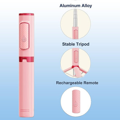 Selfie Stick, Foldable Cellphone Tripod - Image 3