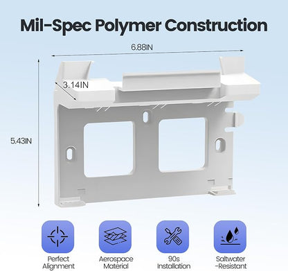 Starlink Gen 3 Mount, All-in-One Router & Power Hub Mounting Kit - Image 4