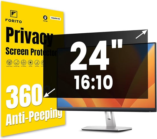 F FORITO 24 Inch 16:10 360°Privacy Screen Protector by FFORITO
