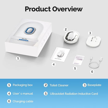Smart Toilet UV-C Sanitizing &Odor-Control System – Motion-Activated, - Image 7