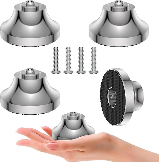 Audiocrast IF4021S HiFi Speaker Isolation Feet Pads 4PCs Stainless Steel by Viborg