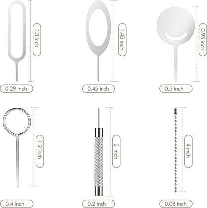 13 Pcs Sim Card Removal Tool Sim Card Tool Sim Ejector Tool iPhone Sim Card - Image 2