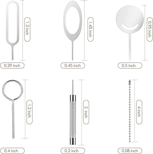 13 Pcs Sim Card Removal Tool Sim Card Tool Sim Ejector Tool iPhone Sim Card - Image 2