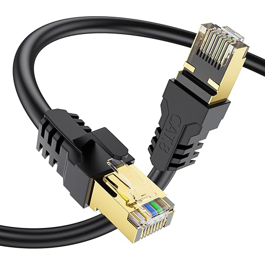 Cat 8 Ethernet Cable 10FT, High Speed 40Gbps, by Unknown