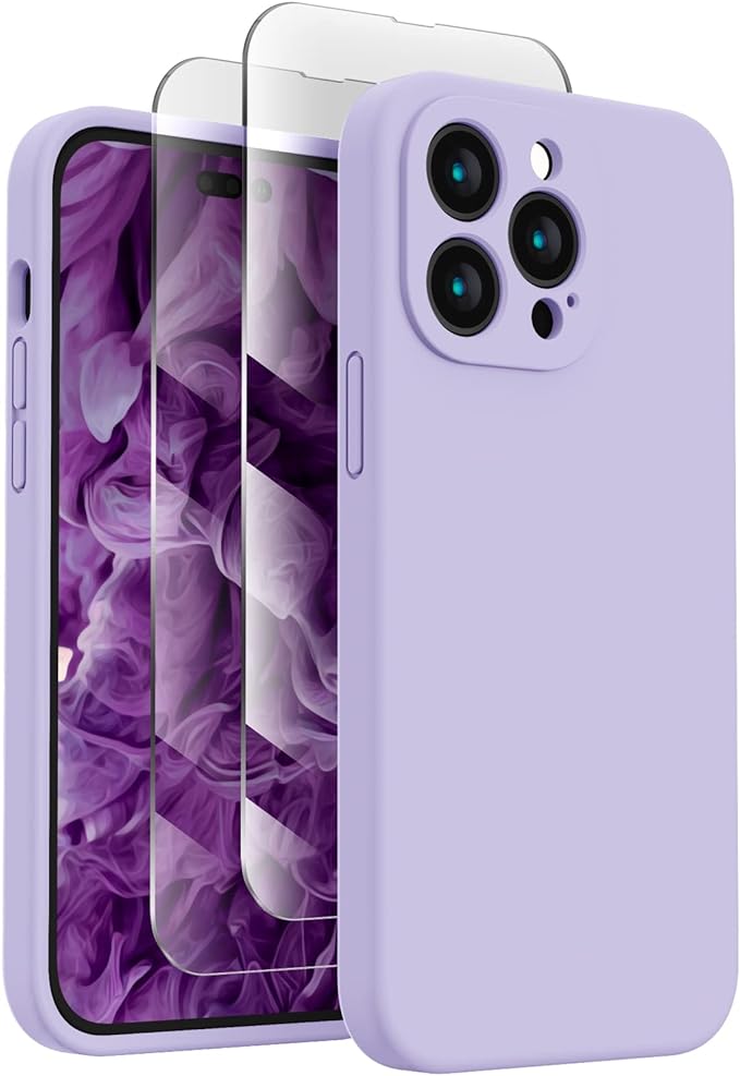 FireNova for iPhone 14 Pro Case, Silicone Upgraded Phone Case with, Soft by FireNova