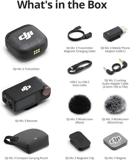 DJI Mic 3, Wireless Lavalier Mic - Image 7