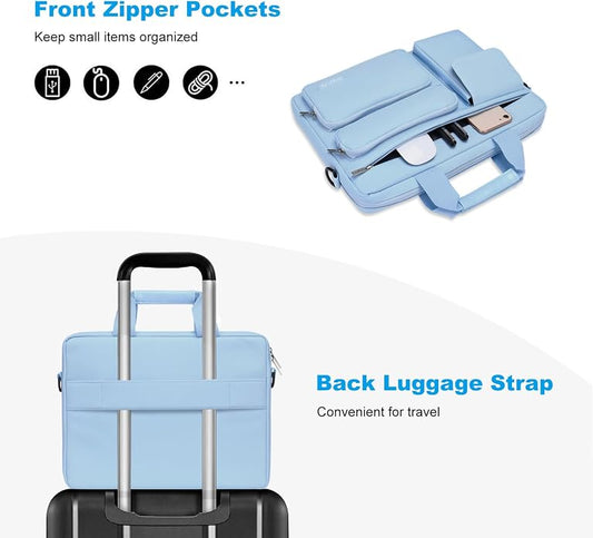 MOSISO Laptop Shoulder Bag, Computer Bag - Image 2