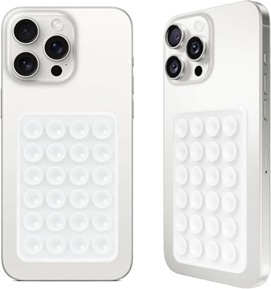 2PCS Silicone Suction Phone Case Mount, Non Slip Suction Cup, Hands-Free Phone by Giumel