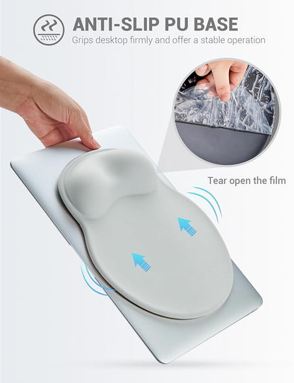 Ergonomic Mouse Pad Wrist Support, Comfortable Mouse Pad Wrist Rest, Relieve - Image 6