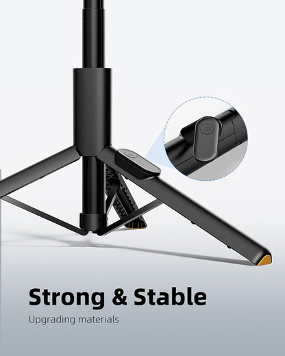 TODI Selfie Stick Tripod for iPhone, Extendable Selfie Stick for iPhone - Image 3
