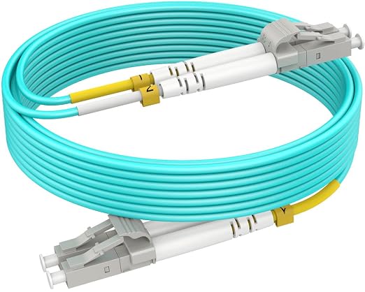 2m OM3 LC LC Fiber Patch Cable, Options 7inch~500ft,  by RamboCables