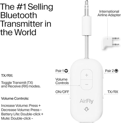 AirFly Pro 2 Deluxe – Bluetooth Adapter - Image 2