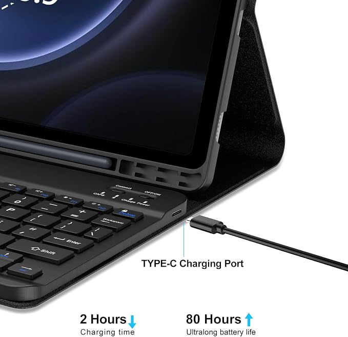 Galaxy Tab S9 FE+/ S9+ /S10+ 12.4 Inch Case - Image 5