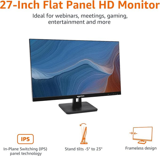 Amazon Basics IPS Monitor 75 Hz Powered - Image 2