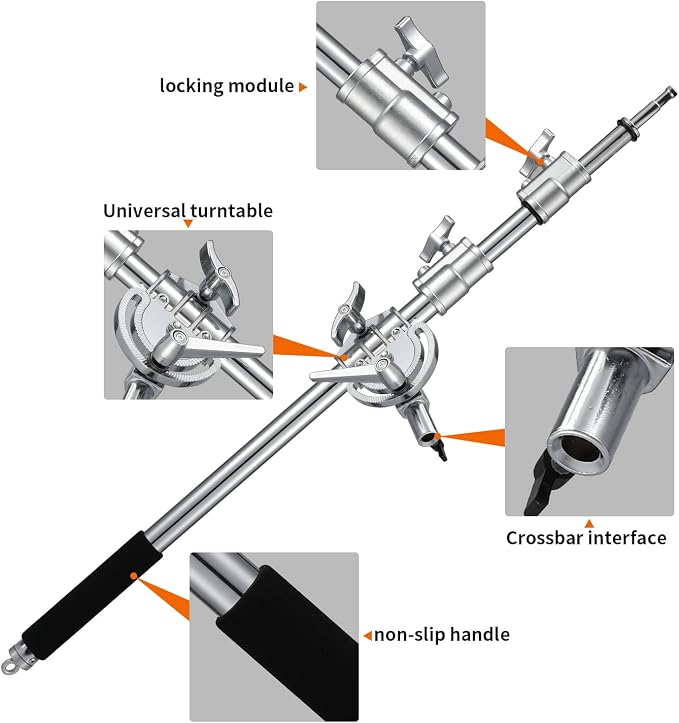 Heavy Duty Extension Boom Arm Bar - Image 3