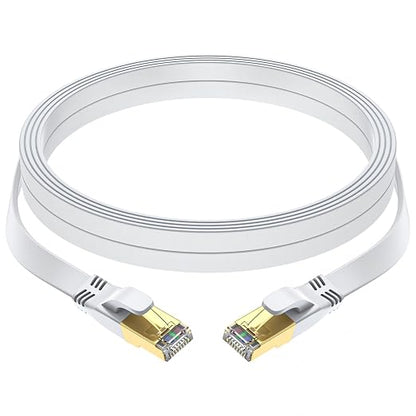 Cat 8 Ethernet Cable 25 FT, Outdoor&Indoor High Speed Heavy Duty Network LAN by Unknown