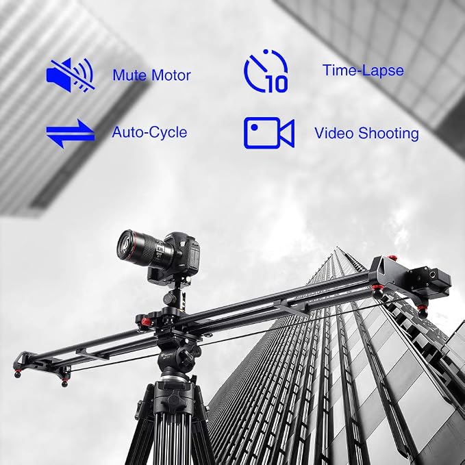 GVM Great Video Maker Camera Motorized Slider, Automatic Round Trip, Time Lapse - Image 6