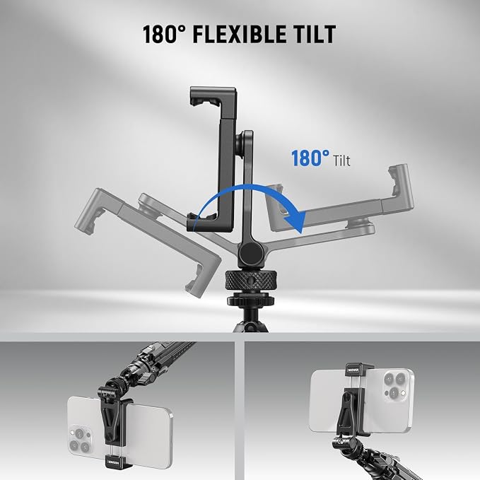 Neewer Metal Phone Tripod Mount - Image 4