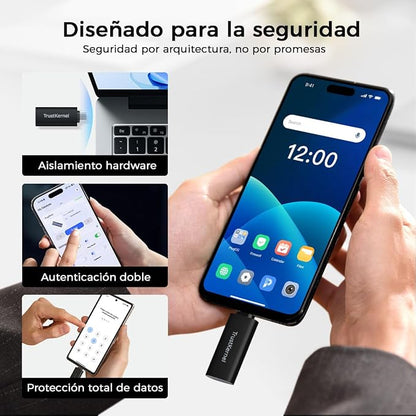 Anti-Hacking Cybersecurity Device PlugMate OS World's Smallest Secure Android - Image 2