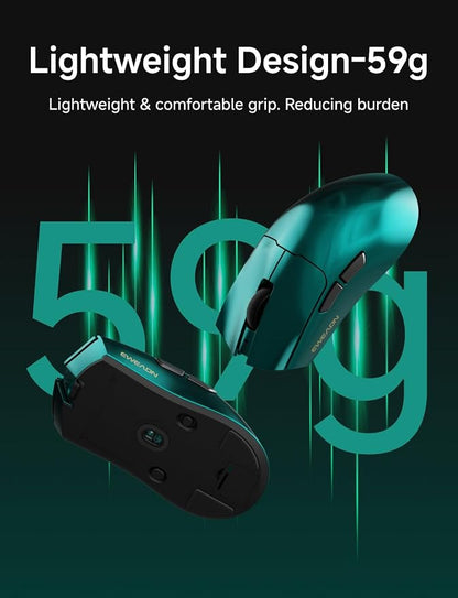 S9 Max Wireless Gaming Mouse, 59G Ergonomic Computer Mouse, Triple Modes - Image 8