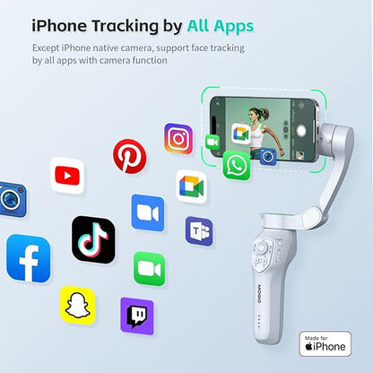 Only for iPhone, MOGO Gimbal Stabilizer for iPhone Stabilizer for Video - Image 4