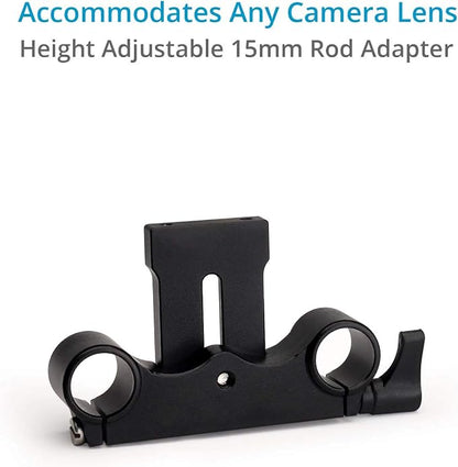 Power DSLR Camera Cage with MB-600 Matte Box Combo Kit. 4x4 Filter Holders - Image 9