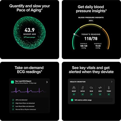 WHOOP – 12-Month Membership – 5.0 Health and Fitness Wearable – 24/7 Activity - Image 2
