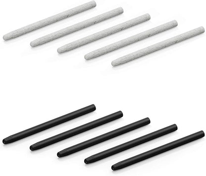 XENCELABS, 10 Pack Replacement Nibs, Contains 5 Standard Nibs, 5 Felt Nibs by XENCELABS
