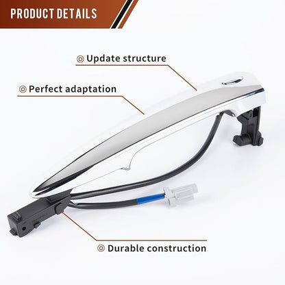 Exterior Door Handle for Nissan Maxima Sentra Murano Leaf Chrome Door Handle - Image 7