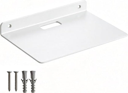 Floating Shelves for Wall, Small Black Shelves Wall Mounted Shelf for Bathroom by YUjieSTC
