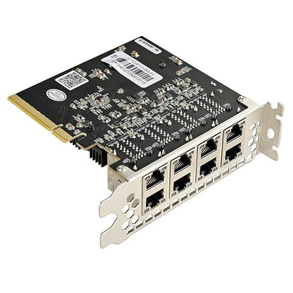 IO CREST PCIe to 8 Ports Gigabit Ethernet Network Adapter, Supports Windows - Image 3